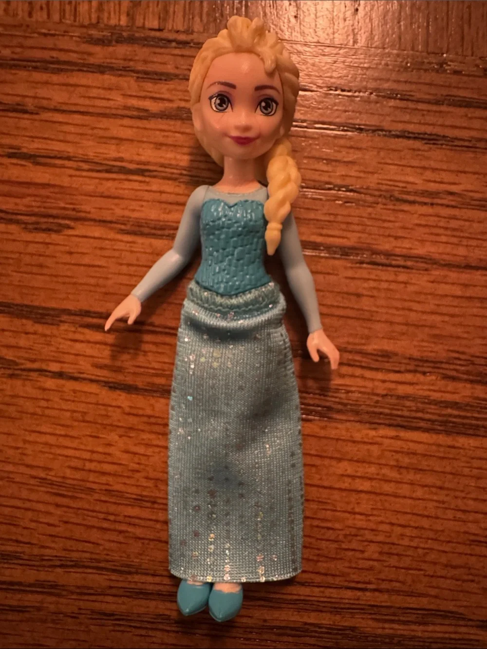 Disney Mini 3.5 inch Princess Dolls - Ariel, Elsa & Tiana